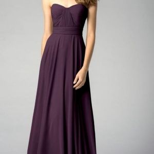 BHLDN by Watters Quinn Gown in Plum